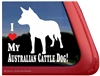 Australian Cattle Dog Window Decal