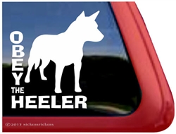 Australian Cattle Dog Window Decal