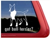 Bull Terrier Window Decal