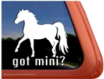Miniature Horse Window Decal