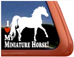 Miniature Horse Window Decal