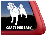 Shar-Pei Window Decal