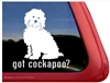 Cockapoo Window Decal