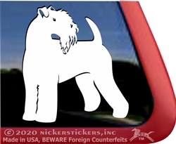 Cusotm Kerry Blue Terrier Dog Car Truck RV Window Decal Sticker