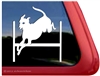 Italian Greyhound Agility Dog Window Decal