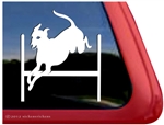 Italian Greyhound Agility Dog Window Decal