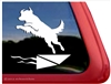 Dock Dog Window Decal