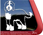 Custom Bernedoodle Dog Car Truck RV Window Decal Sticker