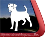 Custom Beagle Mix Dog Window Decal