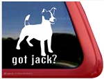 Jack Russell Terrier Window Decal