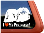 Pekingese Window Decal