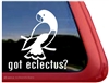 Eclectus Parrot Window Decal
