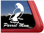 Eclectus Parrot Window Decal