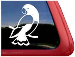 Custom Eclectus Parrot Bird Car Truck RV Window Decal Sticker