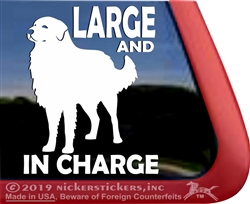 Maremma Sheepdog Car Truck RV Window Decal Sticker