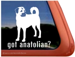 Anatolian Shepherd Window Decal