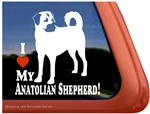 Anatolian Shepherd Window Decal