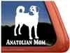 Anatolian Shepherd Window Decal