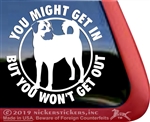 Anatolian Shepherd Guard Dog Window Decal