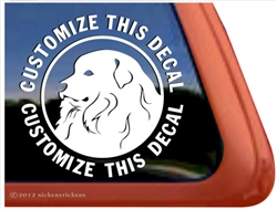 Great Pyrenees Window Decal