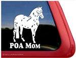 Pony of the Americas Window Decal