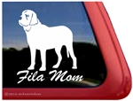 Fila Brasilerio Window Decal