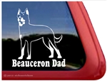 Beauceron Window Decal