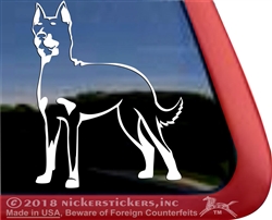 Custom Beauceron Dog Car Truck RV Laptop Tablet Window Decal Sticker