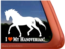 Hanoverian Window Decal