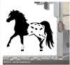 Miniature Appaloosa Horse Trailer Car Truck RV Window Decal Sticker