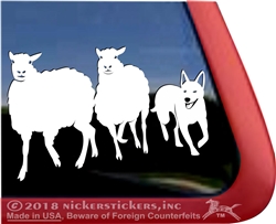 Custom Australian Cattle Dog iPad Car Truck RV Window Decal Sticker