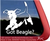 Beagle Window Decal