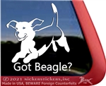 Beagle Window Decal