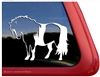 Miniature Pinto Window Decal