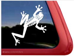 Frog Window Decal