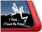 Frog Window Decal