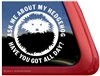 Hedgehog Window Decal