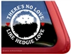 Hedgehog Window Decal