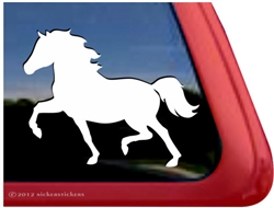 Welsh Pony Horse Trailer Window Decal