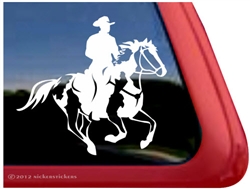 American Paint Rider Window Decal