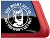 German Shepherd Window Decal