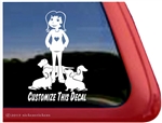 Dachshund Window Decal