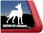 Dutch Shepherd Window Decal