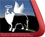 Angel Australian Shepherd Aussie Memorial Dog Car Truck RV Window Decal