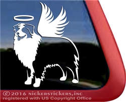 Angel Australian Shepherd Aussie Memorial Dog Car Truck RV Window Decal