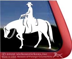 Competitive Trail Horse Trailer Window Decal