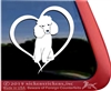 Custom Toy Poodle Dog iPad Car Truck Window Decal Sticker