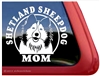 Sheltie Window Decal