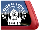 Sheltie Window Decal