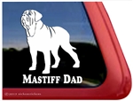Neapolitan Mastiff Window Decal